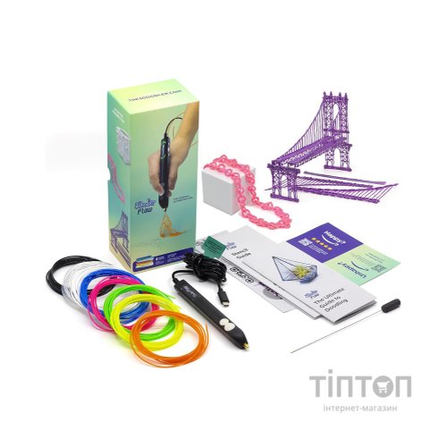 3D - ручка 3Doodler Create Flow для професійного користування синя (FLOW-INTL)