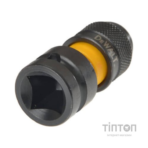 Адаптер для інструменту DeWALT для ударних гайковертів із квадрата 1/2" на шестигранки 1/4" (DT7508)
