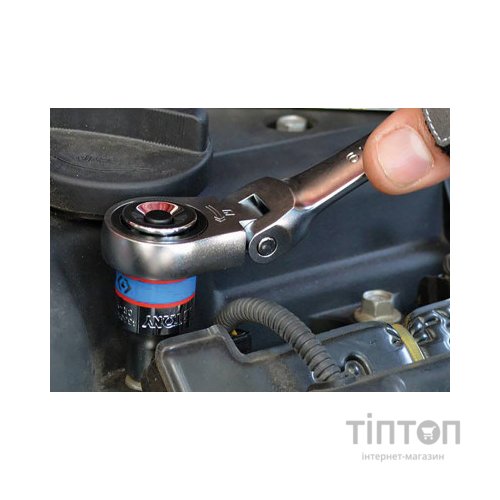 Адаптер для інструменту KING TONY 1/4" шестигранний 10 мм (373202R)