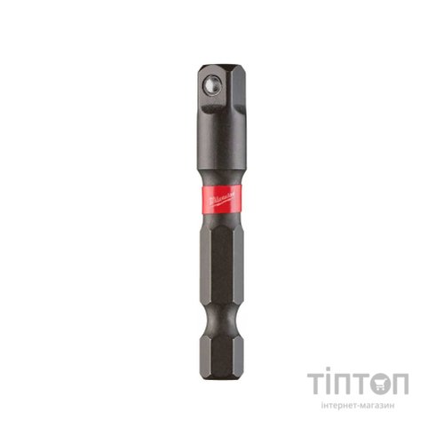 Адаптер для інструменту Milwaukee ShW з 1/4"HEX на 1/4" квадратный хвостовик (4932471826)