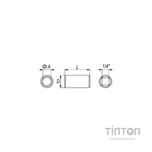 Адаптер для інструменту Yato YT-1297