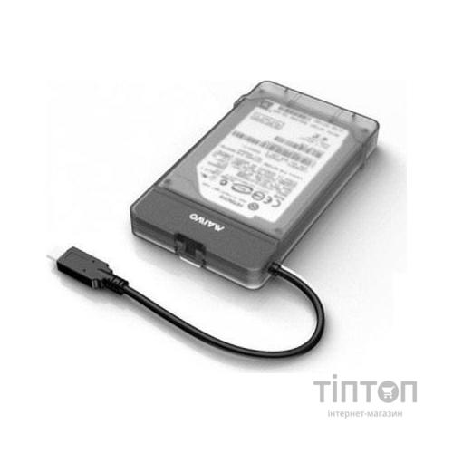 Адаптер Maiwo USB3.1 GEN1 TypeC to HDD 2,5" SATA/SSD black (K104G2 black)