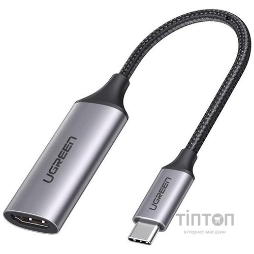 Адаптер Ugreen CM297 Type-C M - HDMI F Adapter 10cm (Gray)