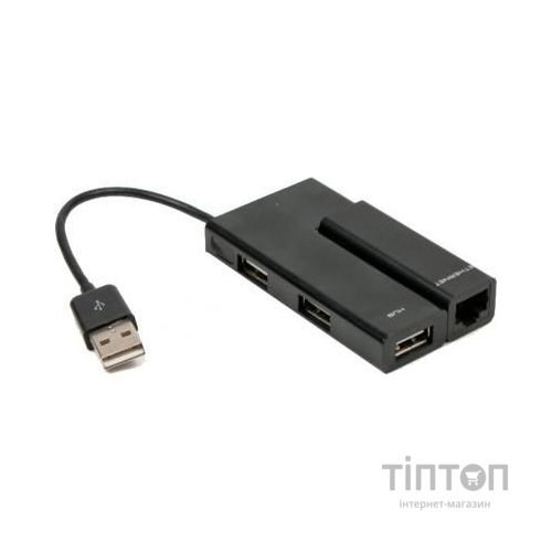 Адаптер USB2.0 to Ethernet 100Mb Viewcon (VE 450 B (Black))