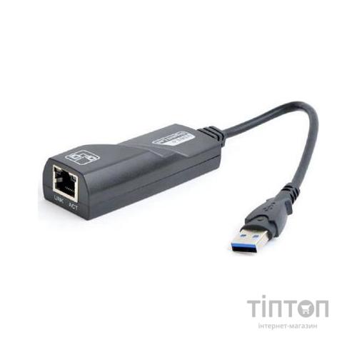 Адаптер USB3.0 to Gigabit Ethernet RJ45 Gembird (NIC-U3-02)