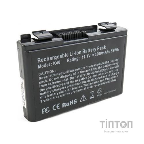 Аккумулятор для ноутбука Asus K40 (A32-F82) 5200 mAh EXTRADIGITAL (BNA3927)