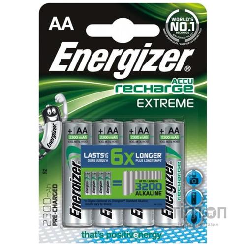 Аккумуляторы Energizer Recharge Extreme AA/HR06 LSD Ni-MH 2300 mAh BL 4шт