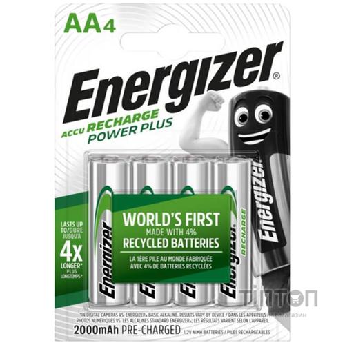 Аккумуляторы Energizer Recharge Power Plus AA/HR6 LSD Ni-MH 2000 mAh BL 4шт