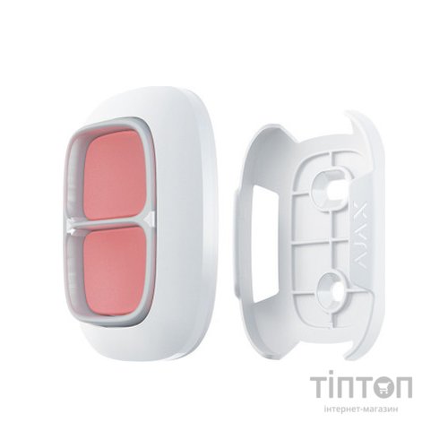 Аксесуар для охоронних систем Ajax DoubleButton Holder біла