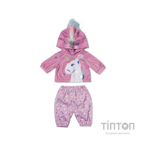 Аксесуар до ляльки Baby Born Одяг для ляльки Baby Born Костюмчик єдинорога (839409)