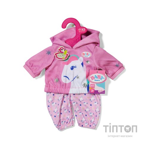 Аксесуар до ляльки Baby Born Одяг для ляльки Baby Born Костюмчик єдинорога (839409)