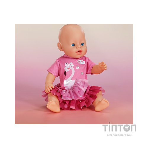 Аксесуар до ляльки Baby Born Одяг для ляльки Baby Born Сукня з фламінго (839423)