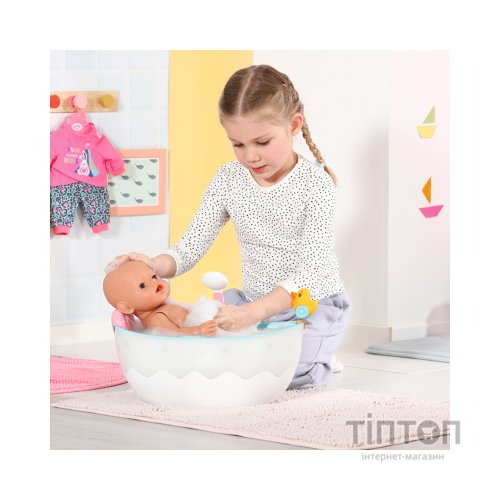Аксесуар до ляльки Zapf Автоматична ванночка для ляльки Baby Born Легке купання (835784)