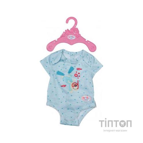 Аксесуар до ляльки Zapf Baby Born Боді S2 Блакитне (830130-2)