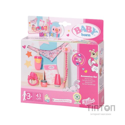 Аксесуар до ляльки Zapf Baby Born - Ніжна турбота з чарівною пустушкою (832851)