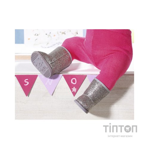 Аксесуар до ляльки Zapf Baby Born Сріблясті Чобітки (831786)