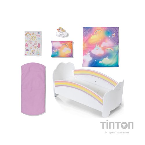 Аксесуар до ляльки Zapf Ліжечко для ляльки Baby Born Сон на веселці (835999)