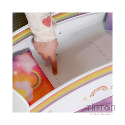 Аксесуар до ляльки Zapf Ліжечко для ляльки Baby Born Сон на веселці (835999)