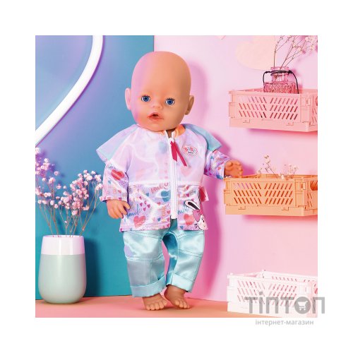 Аксесуар до ляльки Zapf Набір одягу для ляльки Baby Born - Аква кежуал (832622)