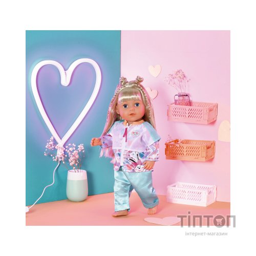 Аксесуар до ляльки Zapf Набір одягу для ляльки Baby Born - Аква кежуал (832622)