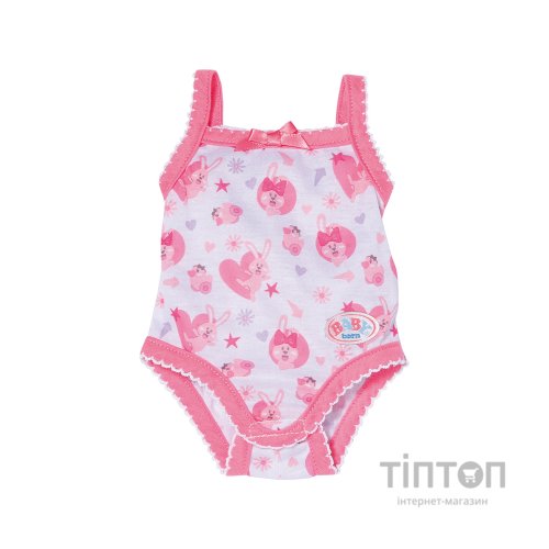 Аксесуар до ляльки Zapf Одяг для ляльки Baby Born – Боді з зайкой (834237)