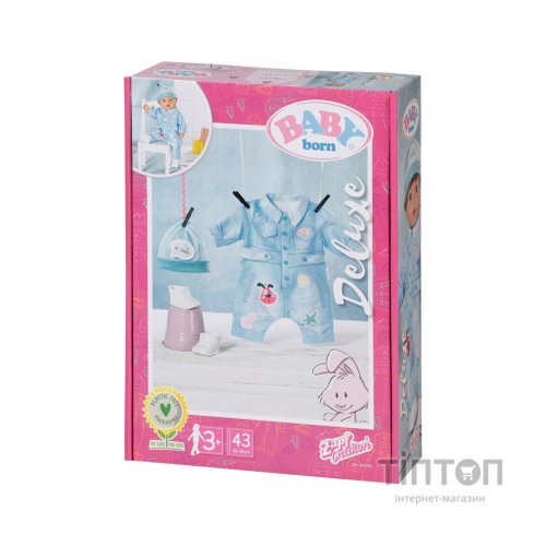 Аксесуар до ляльки Zapf Одяг для ляльки Baby Born Джинсовий стиль (832592)