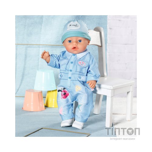 Аксесуар до ляльки Zapf Одяг для ляльки Baby Born Джинсовий стиль (832592)