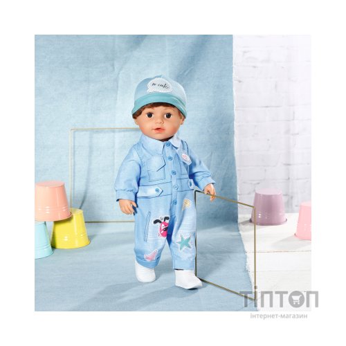 Аксесуар до ляльки Zapf Одяг для ляльки Baby Born Джинсовий стиль (832592)