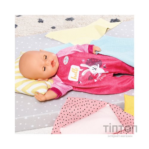 Аксесуар до ляльки Zapf Одяг для ляльки Baby Born Рожевий комбінезон 43 см (832646)