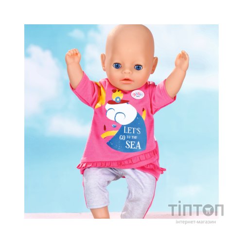Аксесуар до ляльки Zapf Одяг для ляльки Baby Born Рожевий костюмчик 36 см (831892)