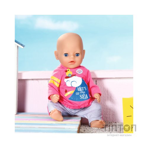 Аксесуар до ляльки Zapf Одяг для ляльки Baby Born Рожевий костюмчик 36 см (831892)