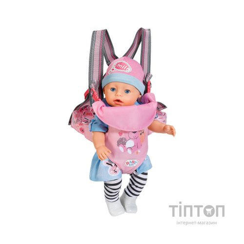 Аксесуар до ляльки Zapf Рюкзак-кенгуру для ляльки Baby Born - Поруч з мамою (832462)