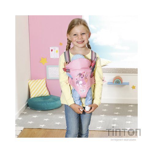 Аксесуар до ляльки Zapf Рюкзак-кенгуру для ляльки Baby Born - Поруч з мамою (832462)