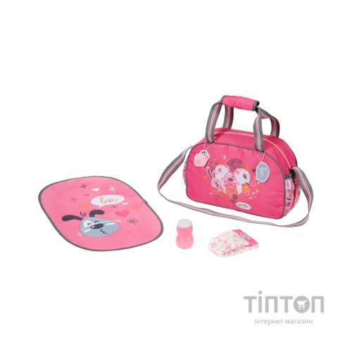 Аксесуар до ляльки Zapf Сумка для ляльки Baby Born Турбота про малюка S2 з аксесуарами (832455)