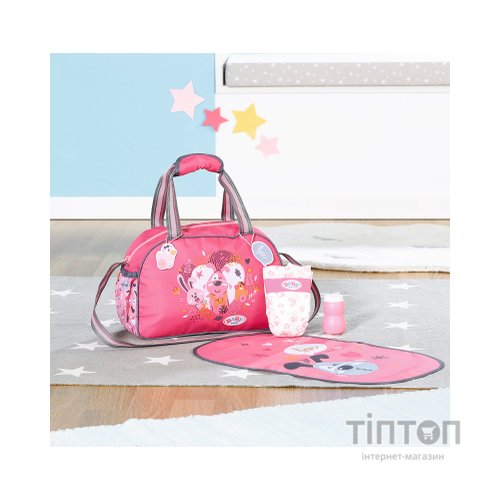 Аксесуар до ляльки Zapf Сумка для ляльки Baby Born Турбота про малюка S2 з аксесуарами (832455)