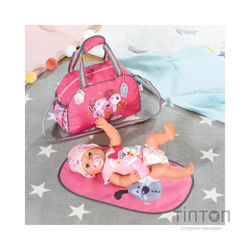 Аксесуар до ляльки Zapf Сумка для ляльки Baby Born Турбота про малюка S2 з аксесуарами (832455)