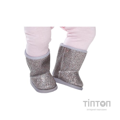 Аксесуар до ляльки Zapf Взуття для ляльки Baby Born - Сріблясті Чобітки (824573-1)