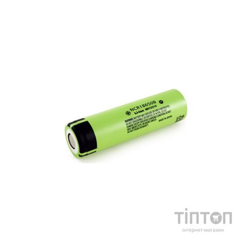 Акумулятор 18650 1500mAh, TipTop, 6.8A, 4.2/3.6/2.5V, green, OEM Panasonic (NCR18650B / 23970)