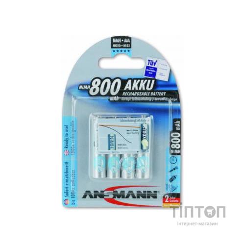 Акумулятор Ansmann AAA R3 800mAh maxE *4 (5035042)