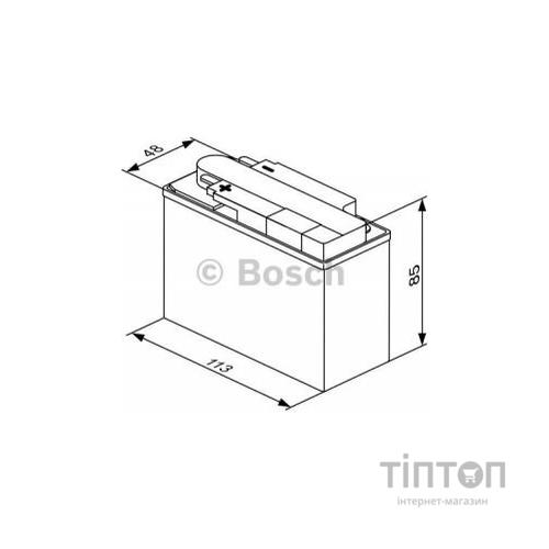 Акумулятор автомобільний Bosch 3A (0 092 M60 030)