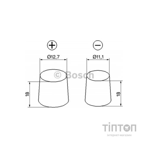 Акумулятор автомобільний Bosch 45А (0 092 S40 220)