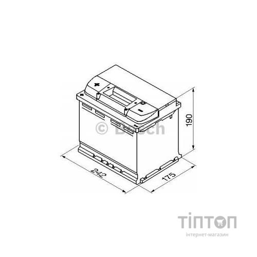 Акумулятор автомобільний Bosch 60А (0 092 S40 060)