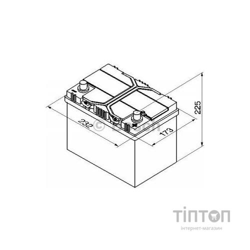 Акумулятор автомобільний Bosch 60А (0 092 S40 240)