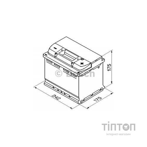 Акумулятор автомобільний Bosch 61А (0 092 S50 040)