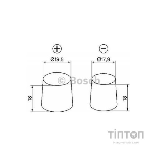 Акумулятор автомобільний Bosch 63А (0 092 S50 050)