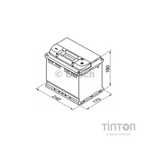 Акумулятор автомобільний Bosch 63А (0 092 S50 050)
