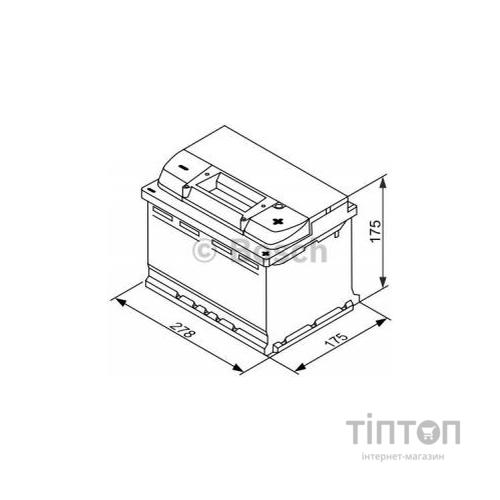 Акумулятор автомобільний Bosch 65А (0 092 S4E 070)