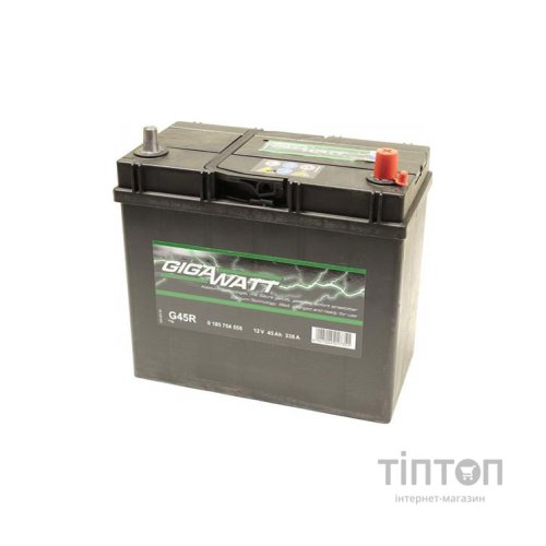 Акумулятор автомобільний GigaWatt 45А (0185754555)