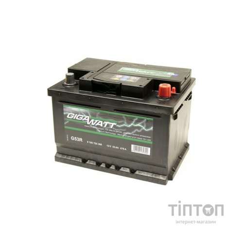 Акумулятор автомобільний GigaWatt 53А (0185755300)