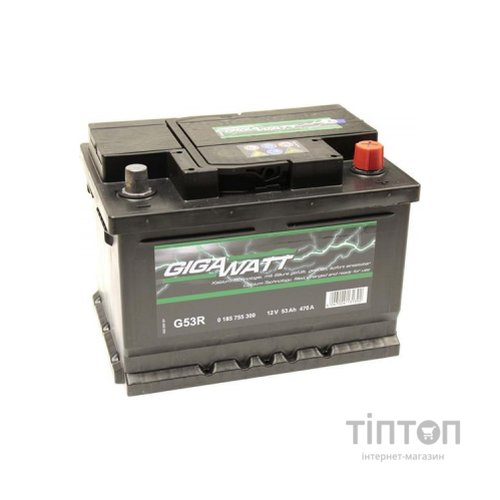 Акумулятор автомобільний GigaWatt 53А (0185755300)